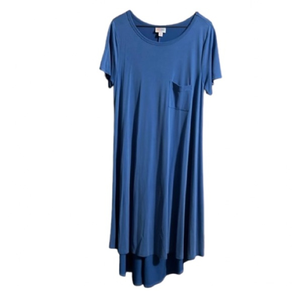 #188 LuLaRoe Carly  medium blue
